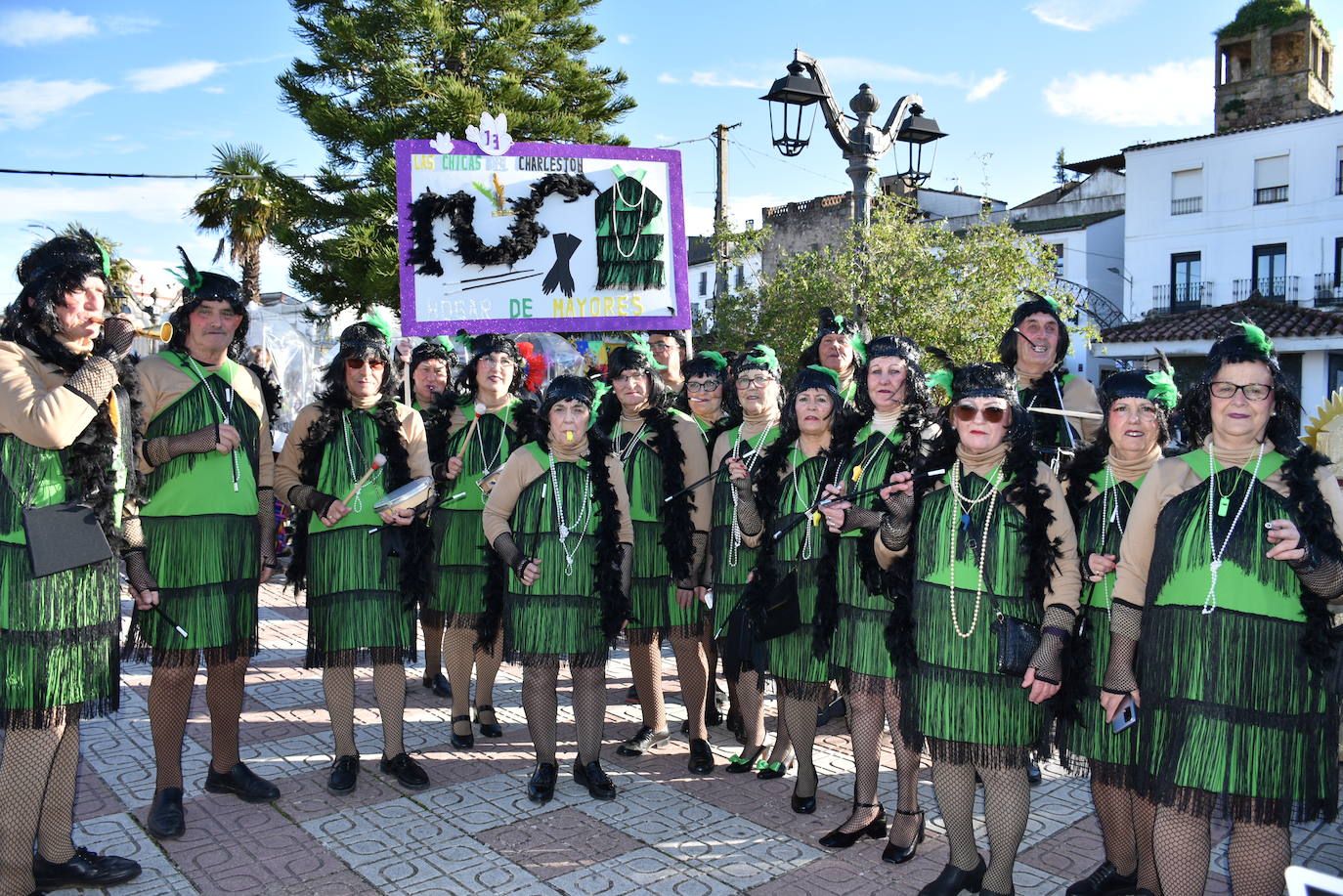 Desfile de comparsas del Carnaval del Buche. Alburquerque 2024