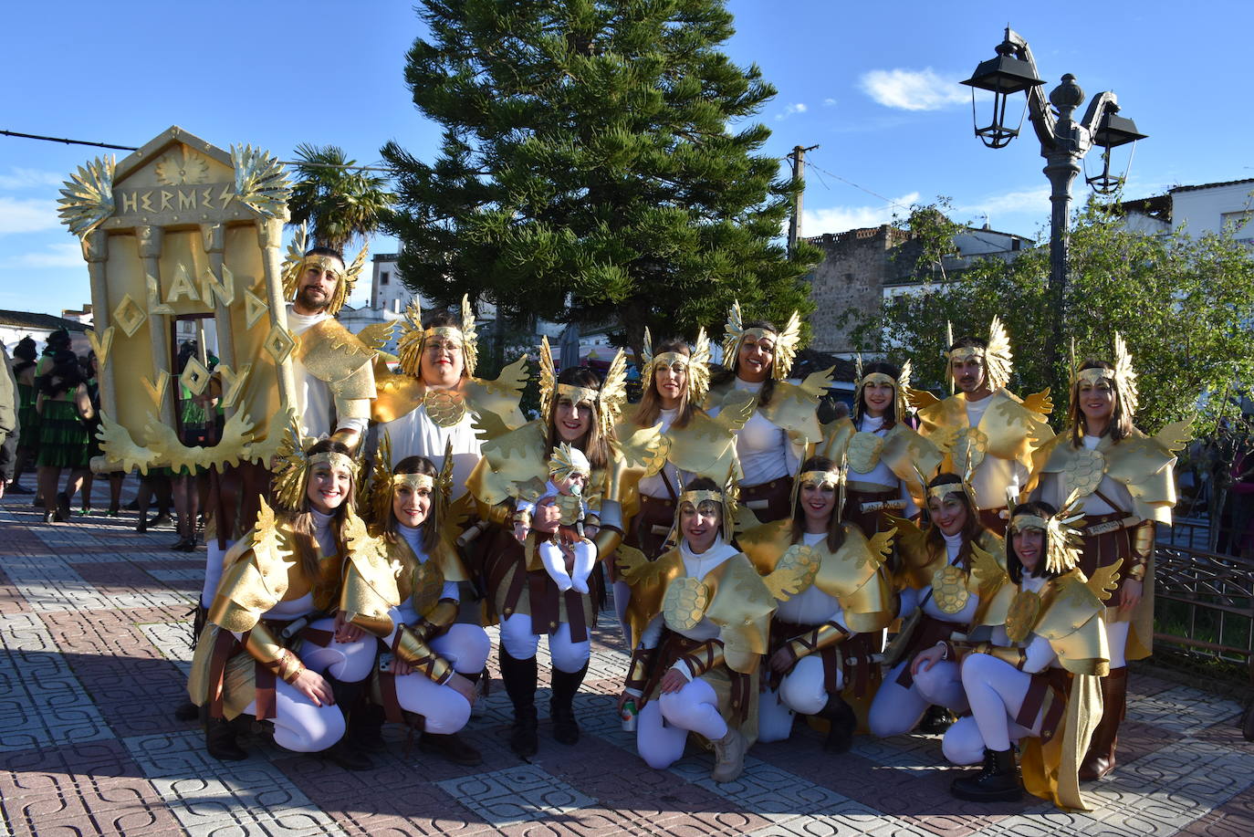 Desfile de comparsas del Carnaval del Buche. Alburquerque 2024