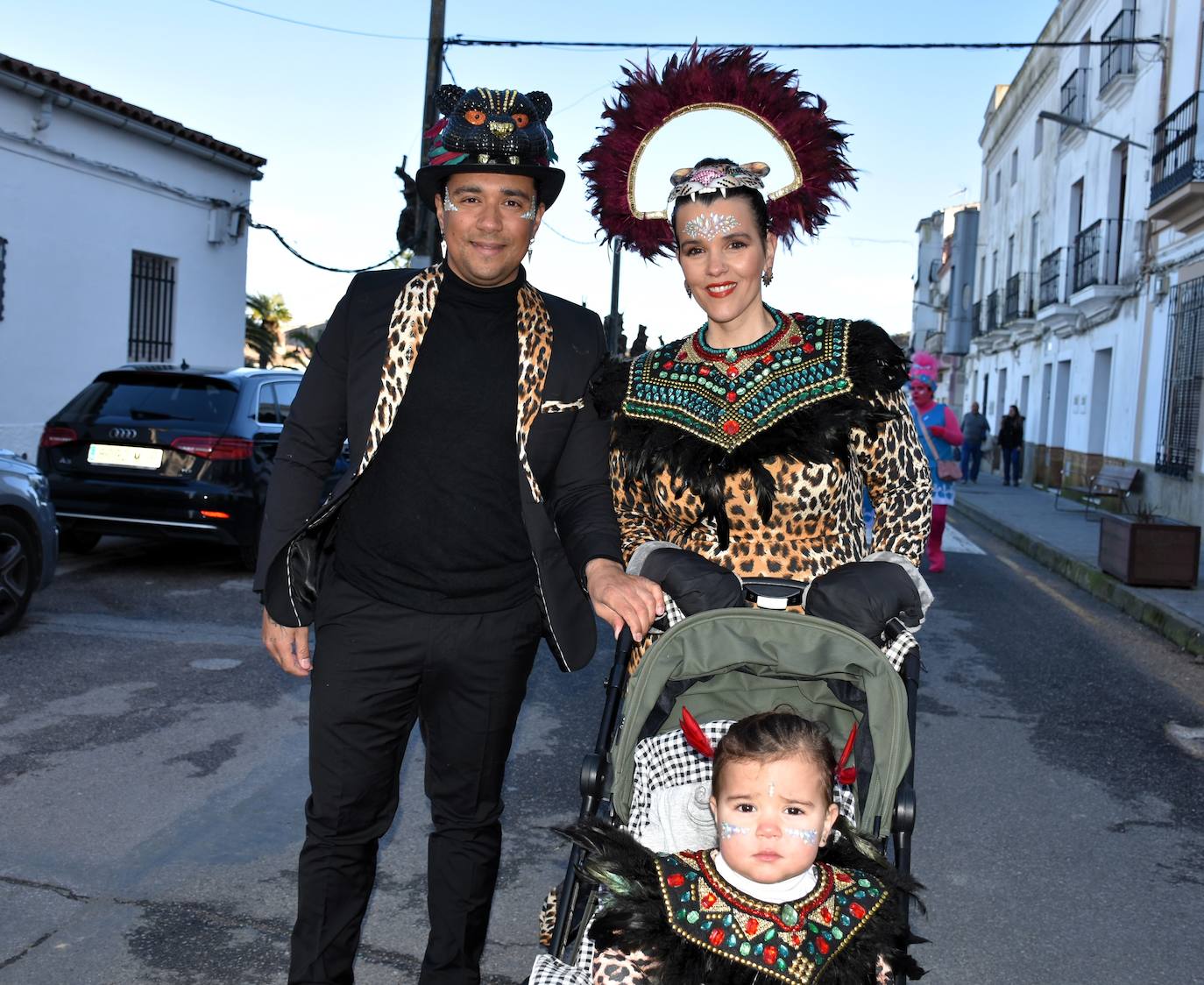 Desfile de comparsas del Carnaval del Buche. Alburquerque 2024