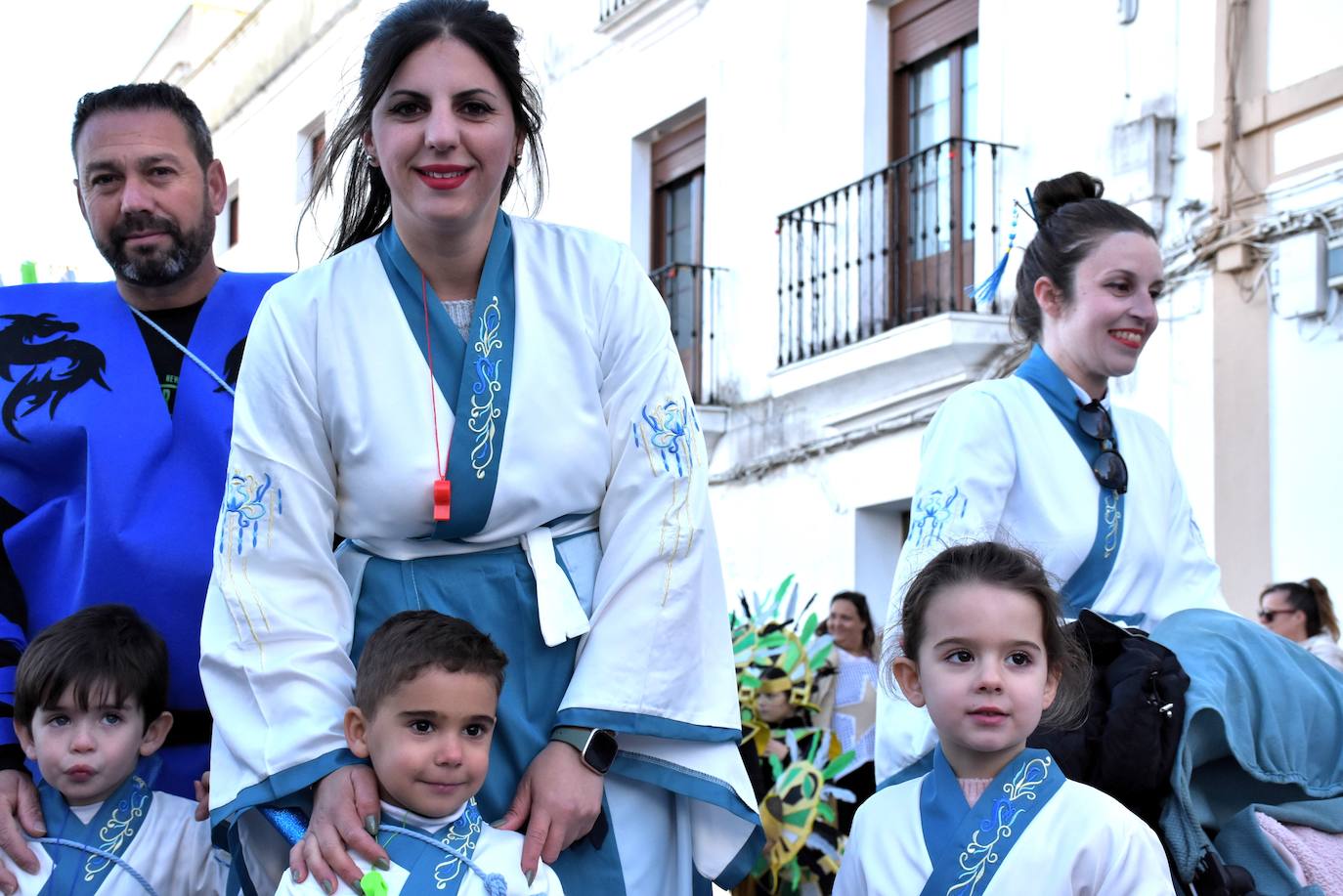 Desfile de comparsas del Carnaval del Buche. Alburquerque 2024