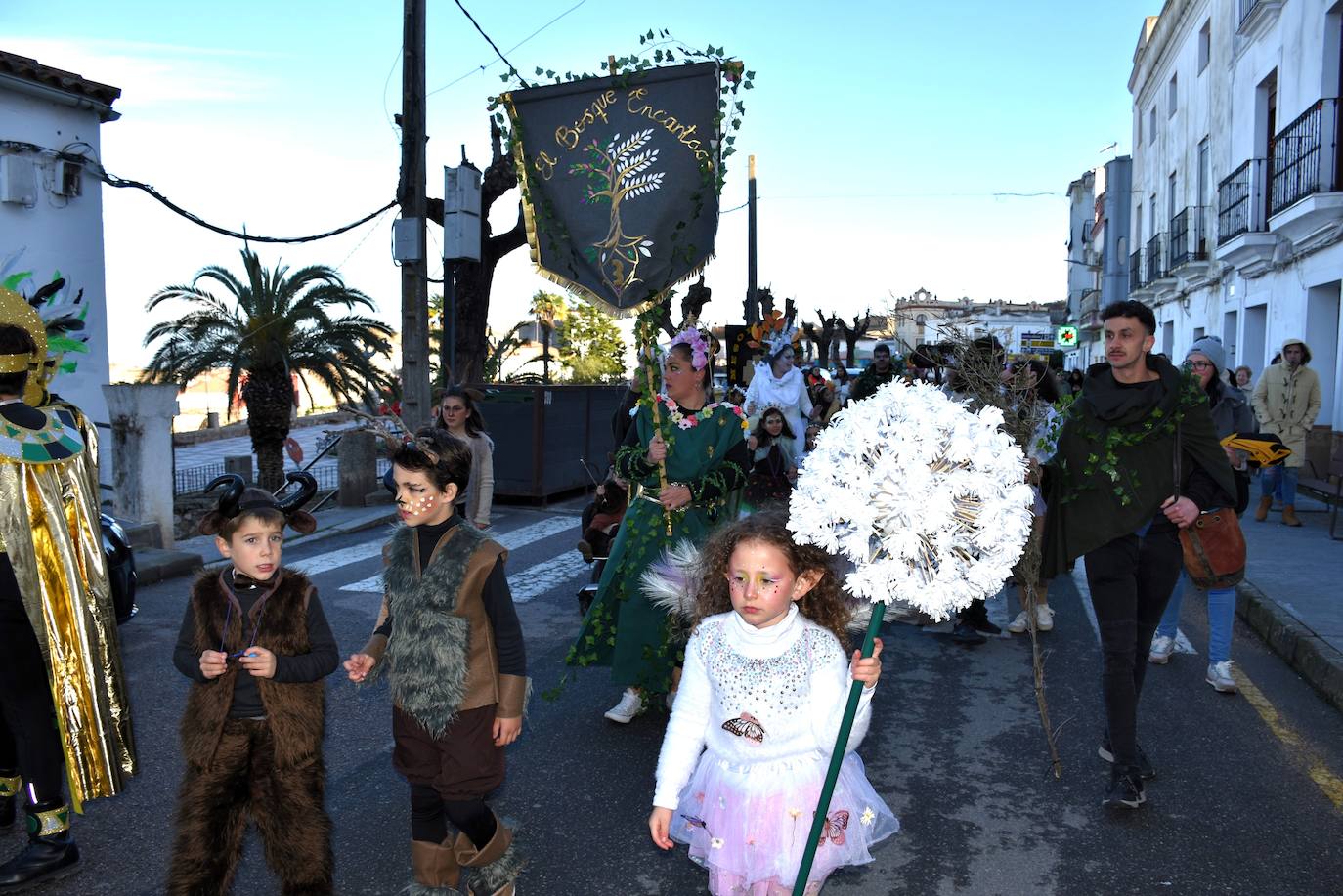 Desfile de comparsas del Carnaval del Buche. Alburquerque 2024