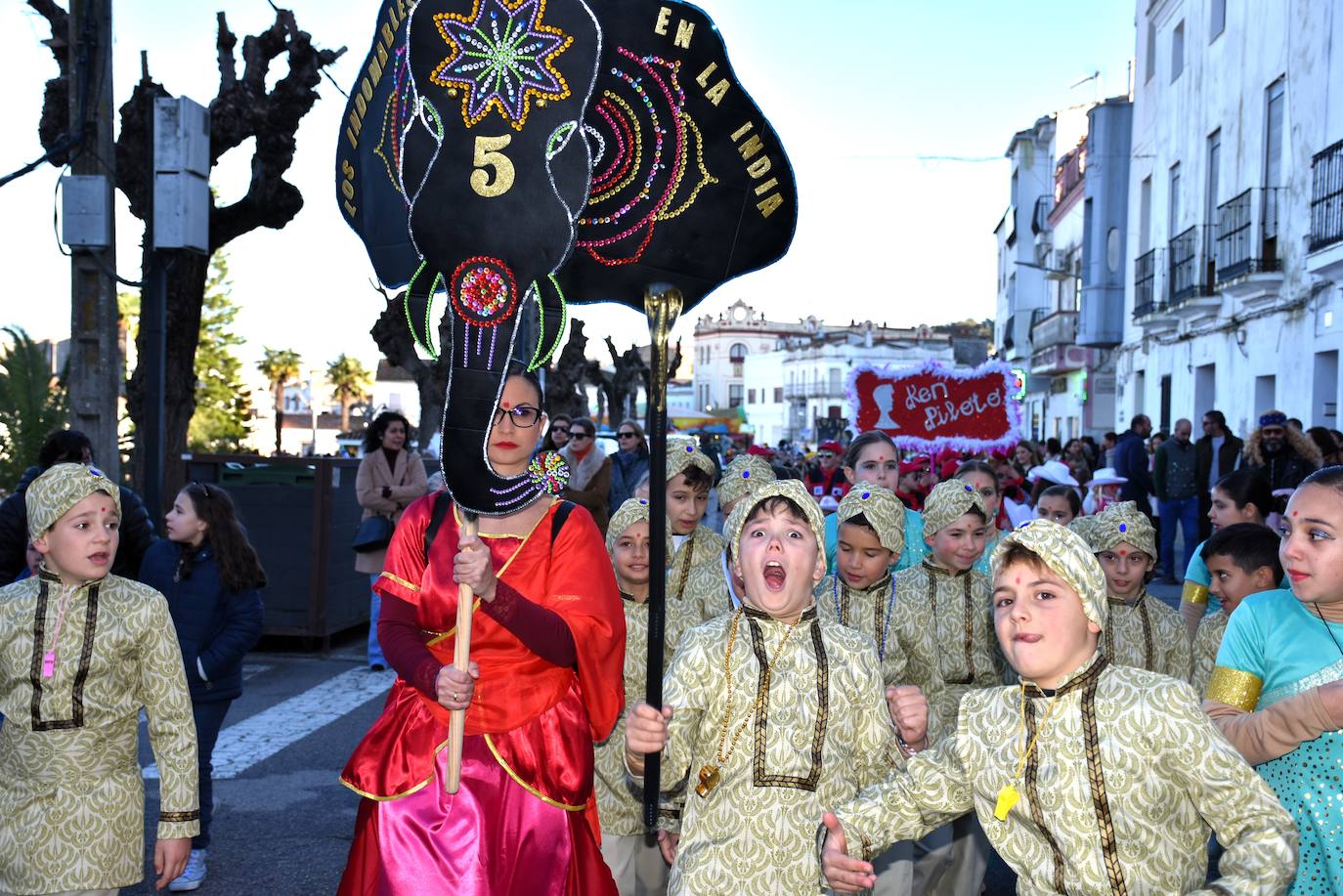 Desfile de comparsas del Carnaval del Buche. Alburquerque 2024