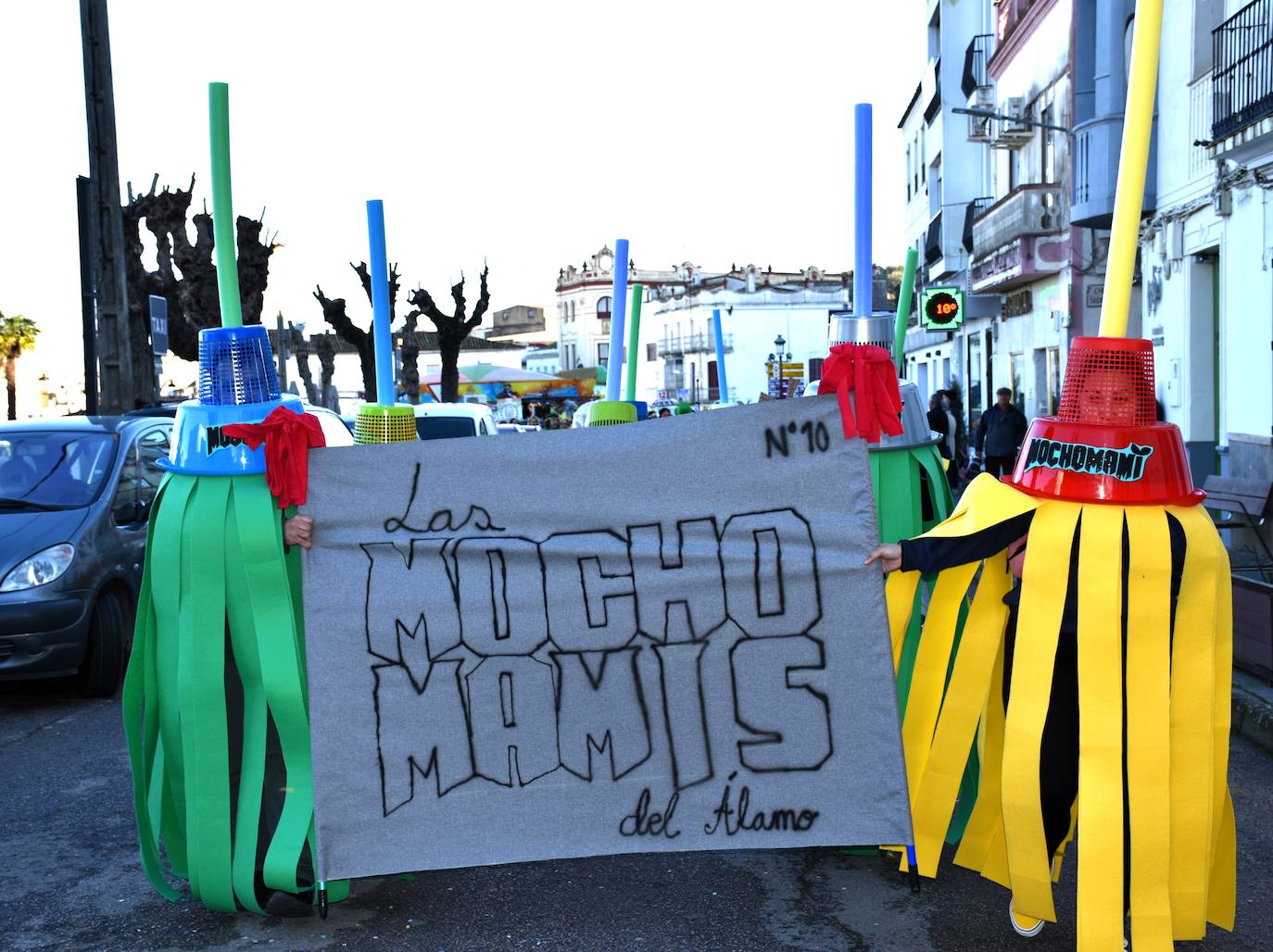 Desfile de comparsas del Carnaval del Buche. Alburquerque 2024