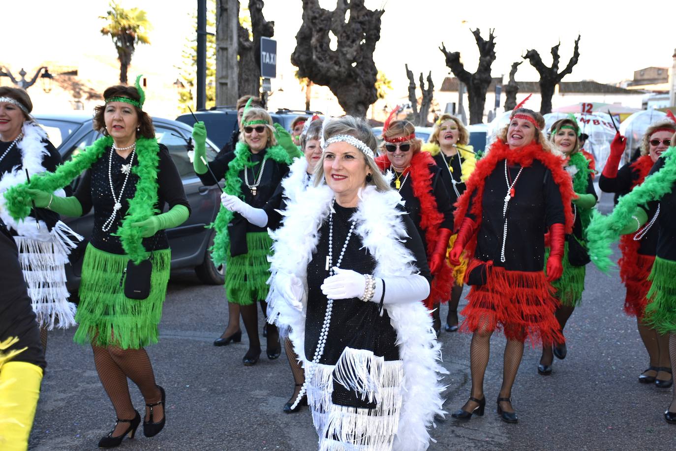 Desfile de comparsas del Carnaval del Buche. Alburquerque 2024