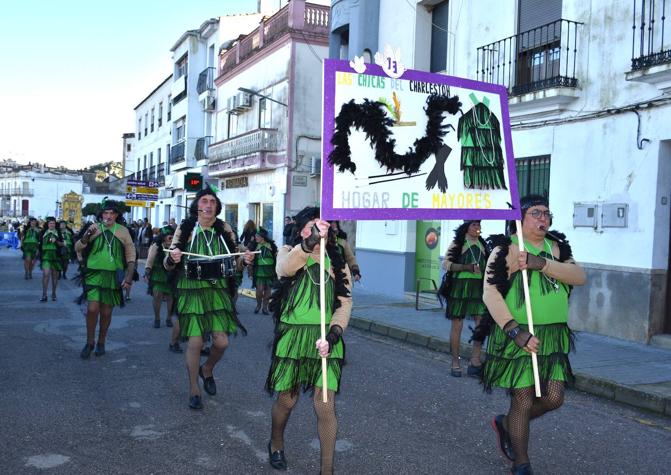 Desfile de comparsas del Carnaval del Buche. Alburquerque 2024