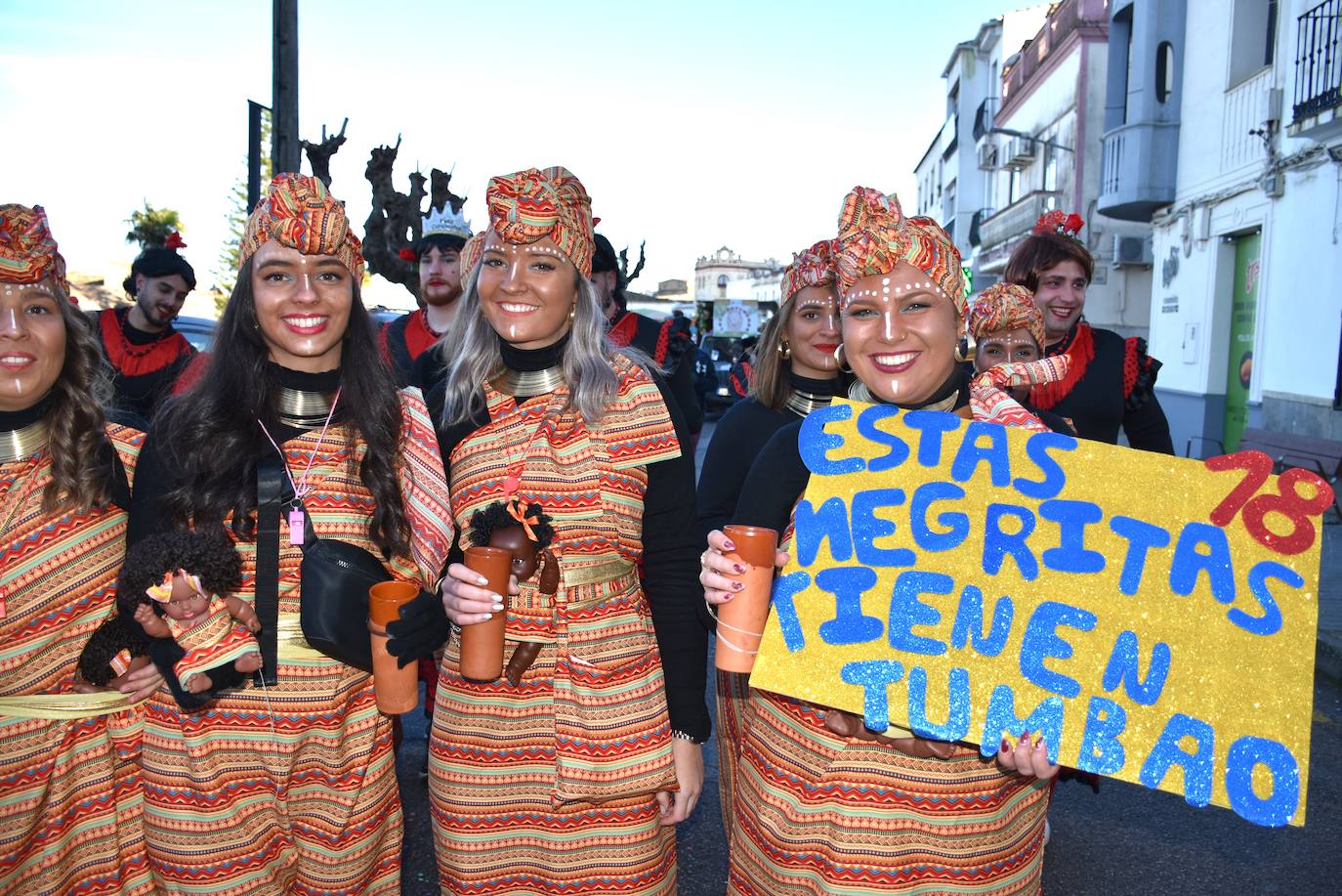 Desfile de comparsas del Carnaval del Buche. Alburquerque 2024