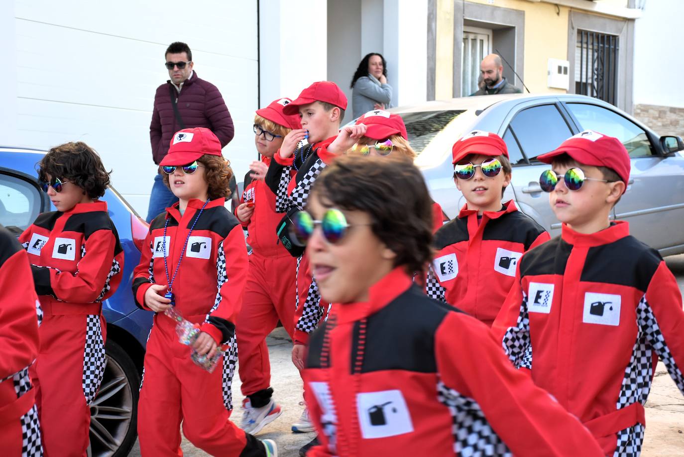 Desfile de comparsas del Carnaval del Buche. Alburquerque 2024