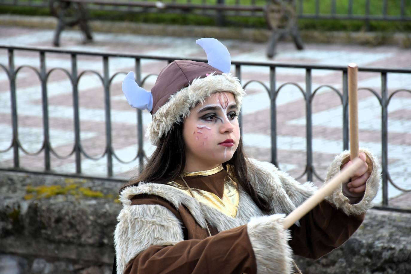 Desfile de comparsas del Carnaval del Buche. Alburquerque 2024