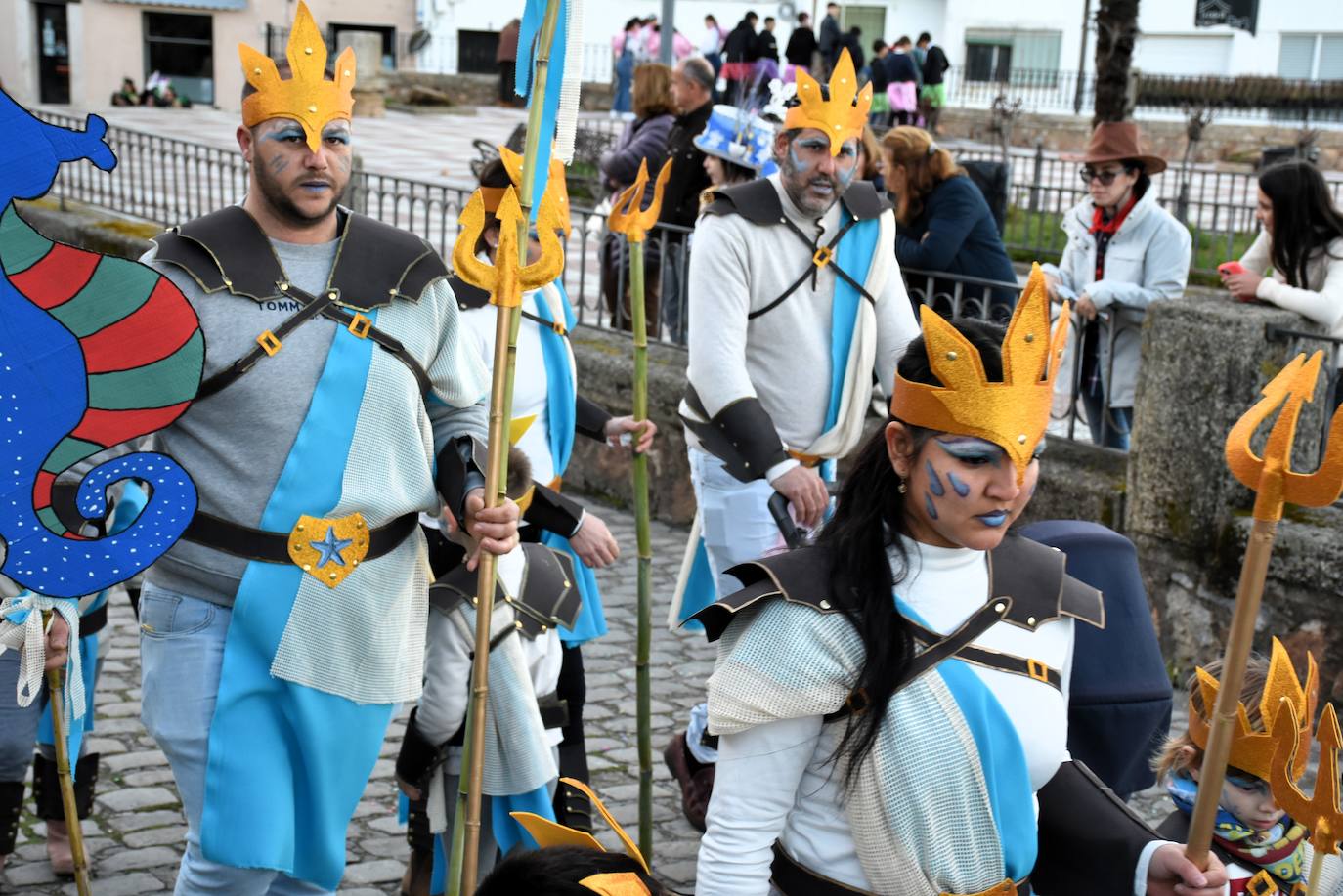 Desfile de comparsas del Carnaval del Buche. Alburquerque 2024