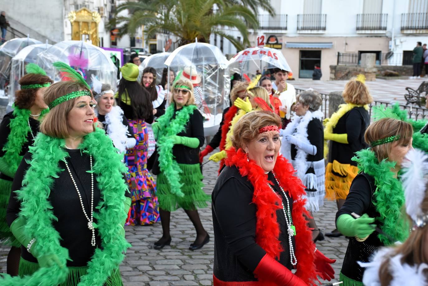 Desfile de comparsas del Carnaval del Buche. Alburquerque 2024