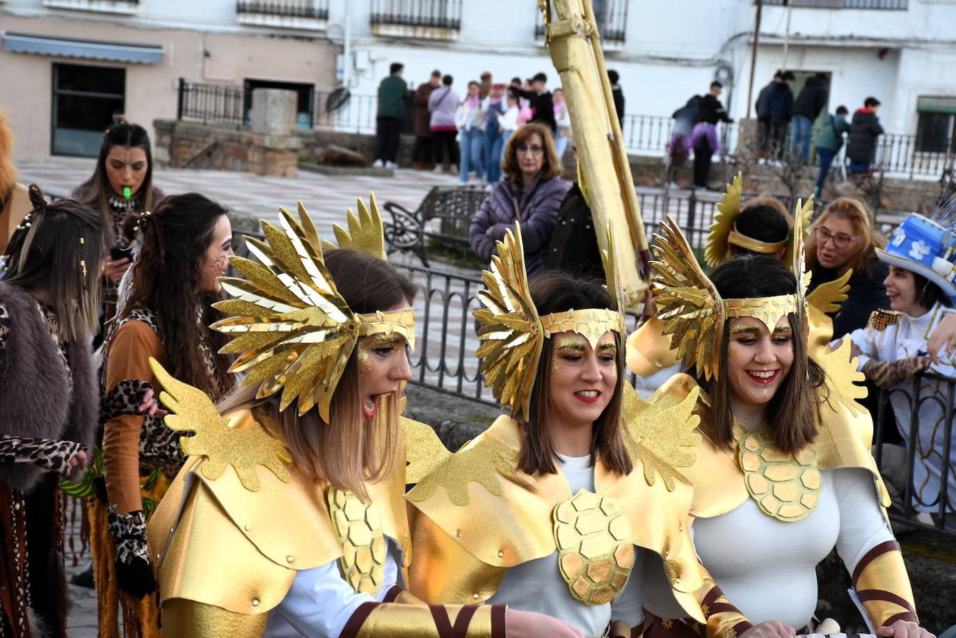 Desfile de comparsas del Carnaval del Buche. Alburquerque 2024