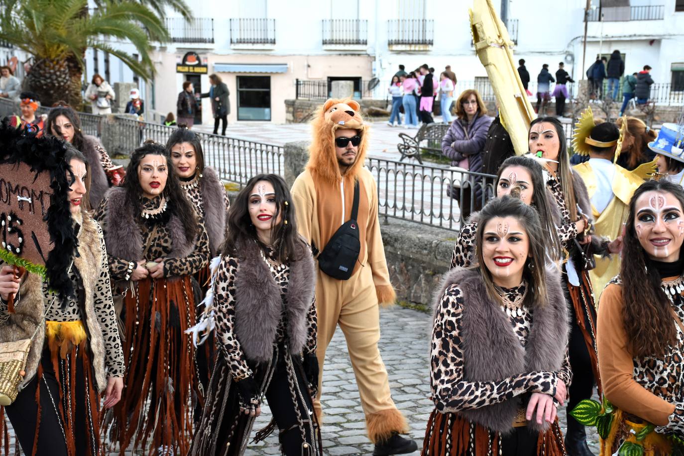 Desfile de comparsas del Carnaval del Buche. Alburquerque 2024