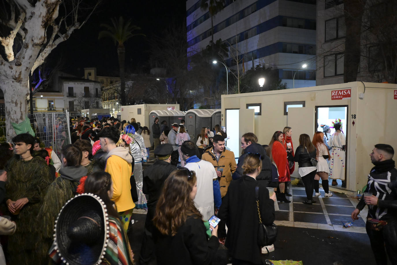 Lo mejor de la primera noche del Carnaval de Badajoz, en imágenes