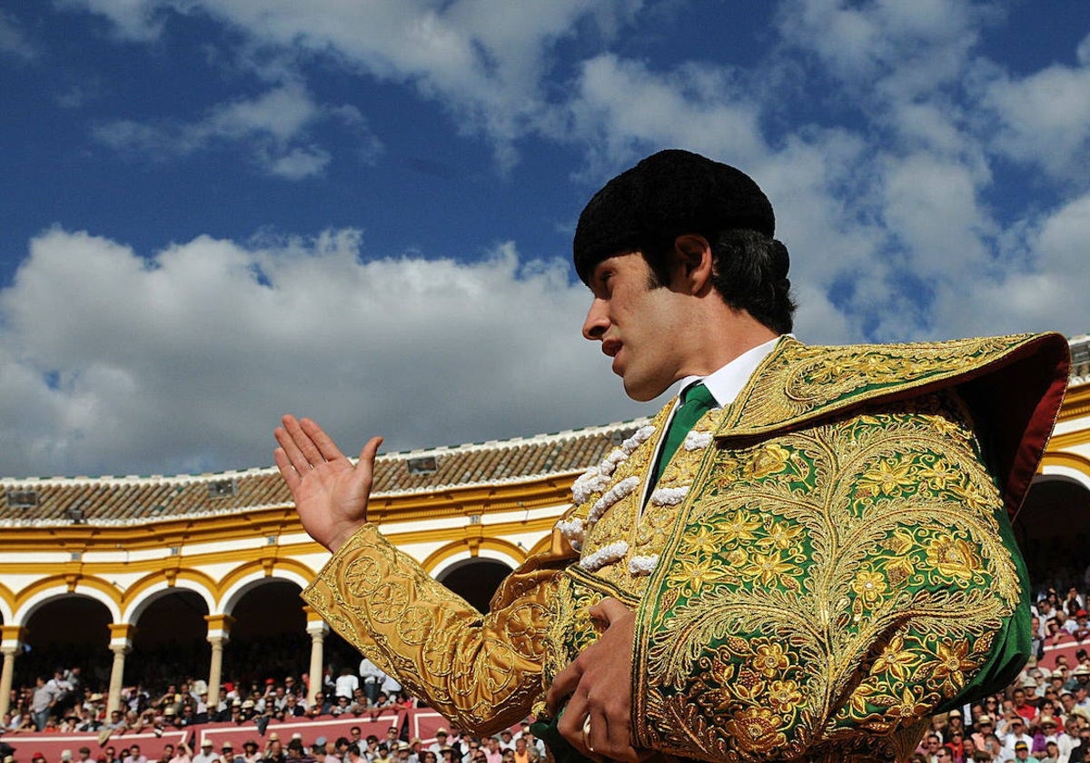 Alejandro Talavante en una de sus últimas comparecencias en la Maestranza