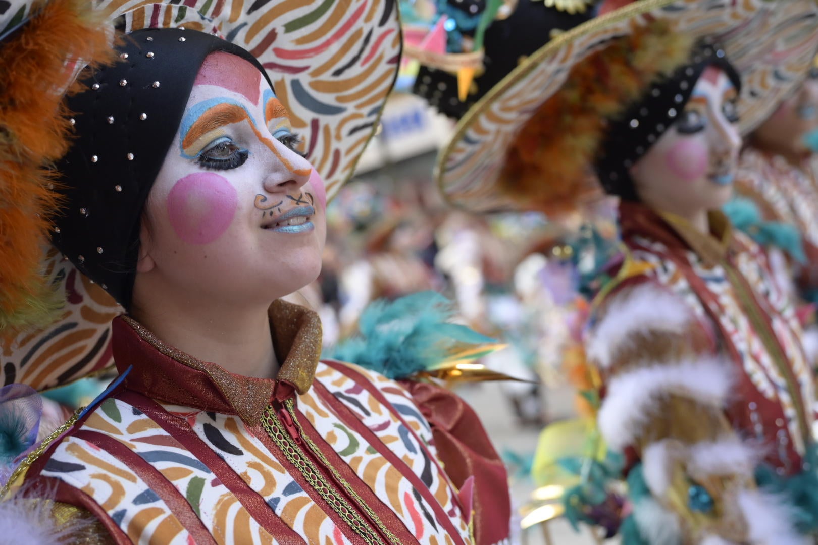 Las mejores imágenes del colorido desfile infantil del Carnaval de Badajoz 2024 (I)