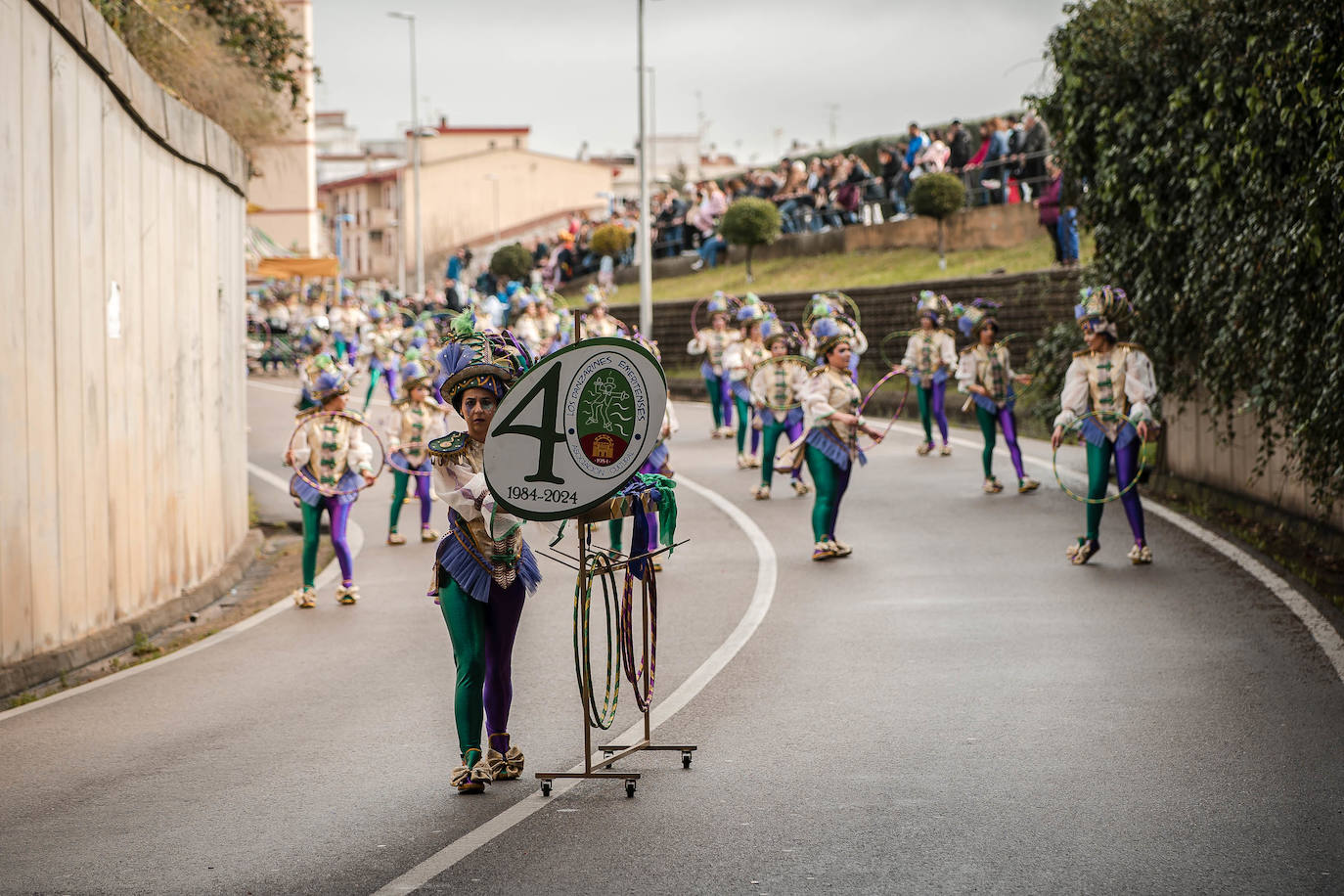 Lo mejor del desfile de comparsas del Carnaval de Mérida, en imágenes