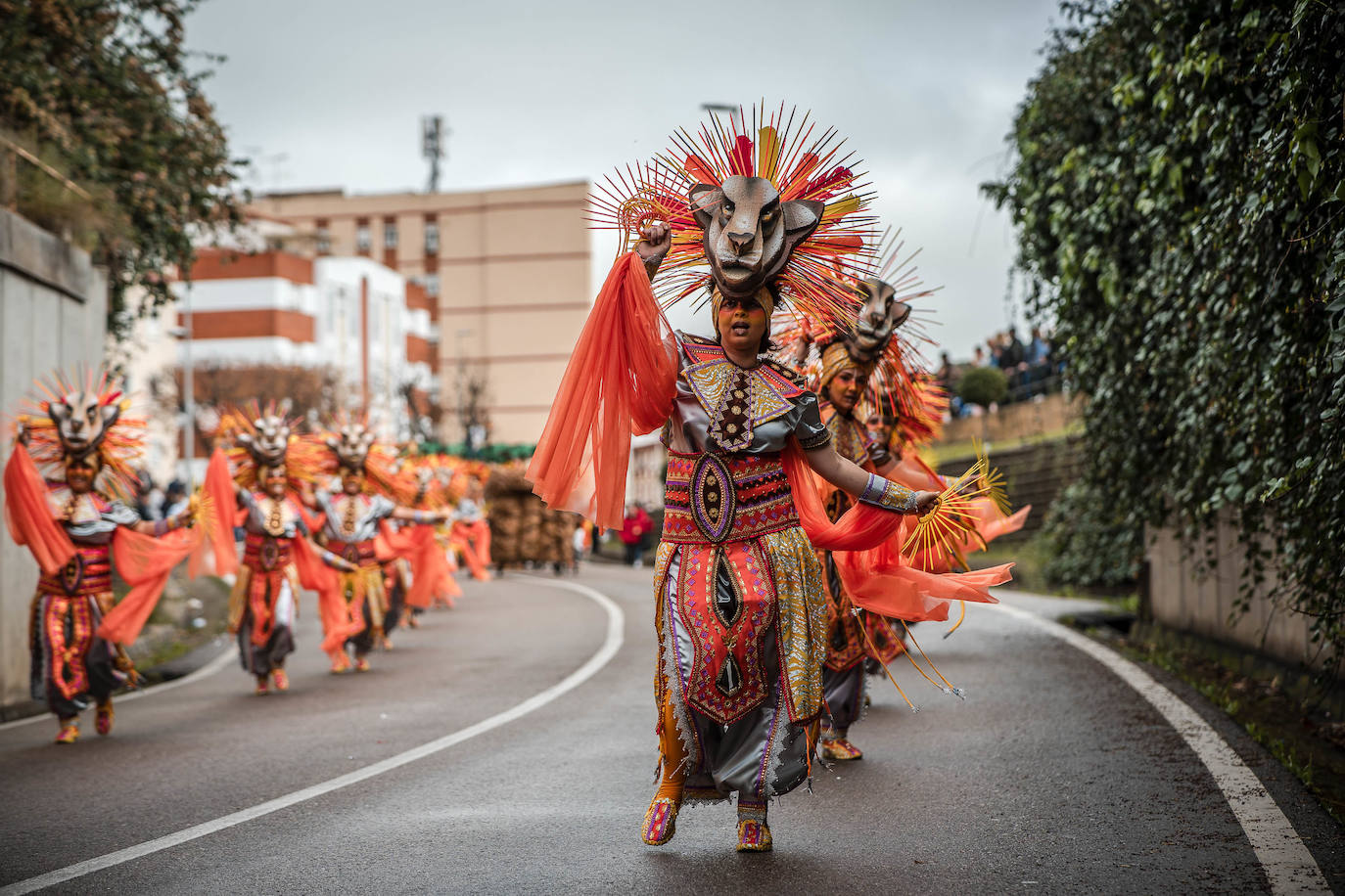 Lo mejor del desfile de comparsas del Carnaval de Mérida, en imágenes