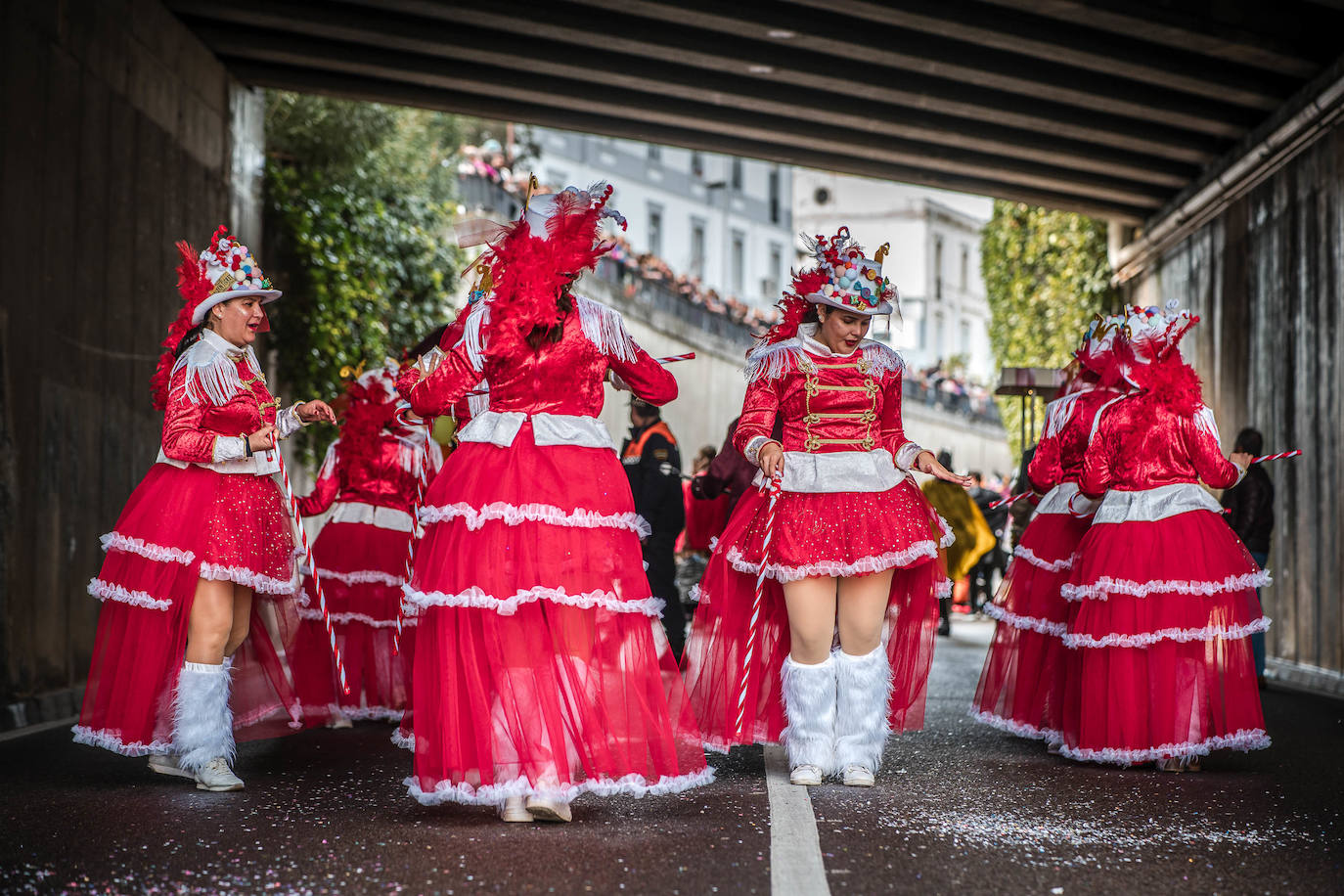 Lo mejor del desfile de comparsas del Carnaval de Mérida, en imágenes