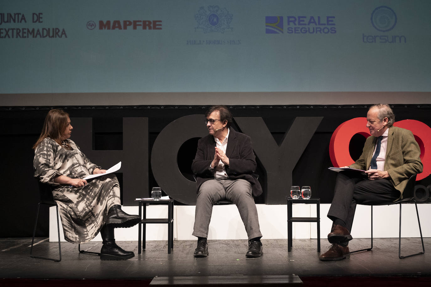 Javier Cercas protagoniza el acto del 90 aniversario de HOY (II)