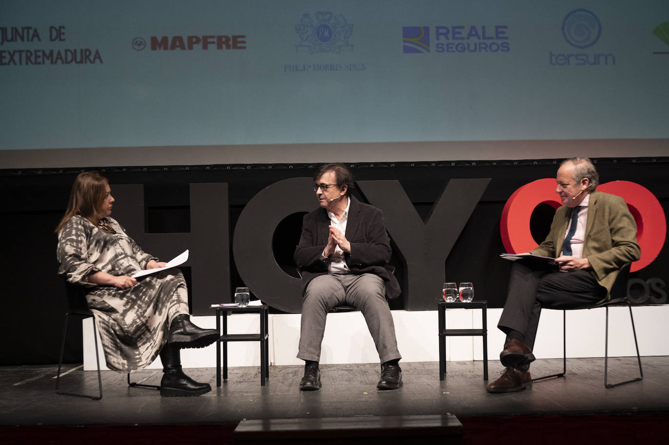 Javier Cercas protagoniza el acto del 90 aniversario de HOY (II)