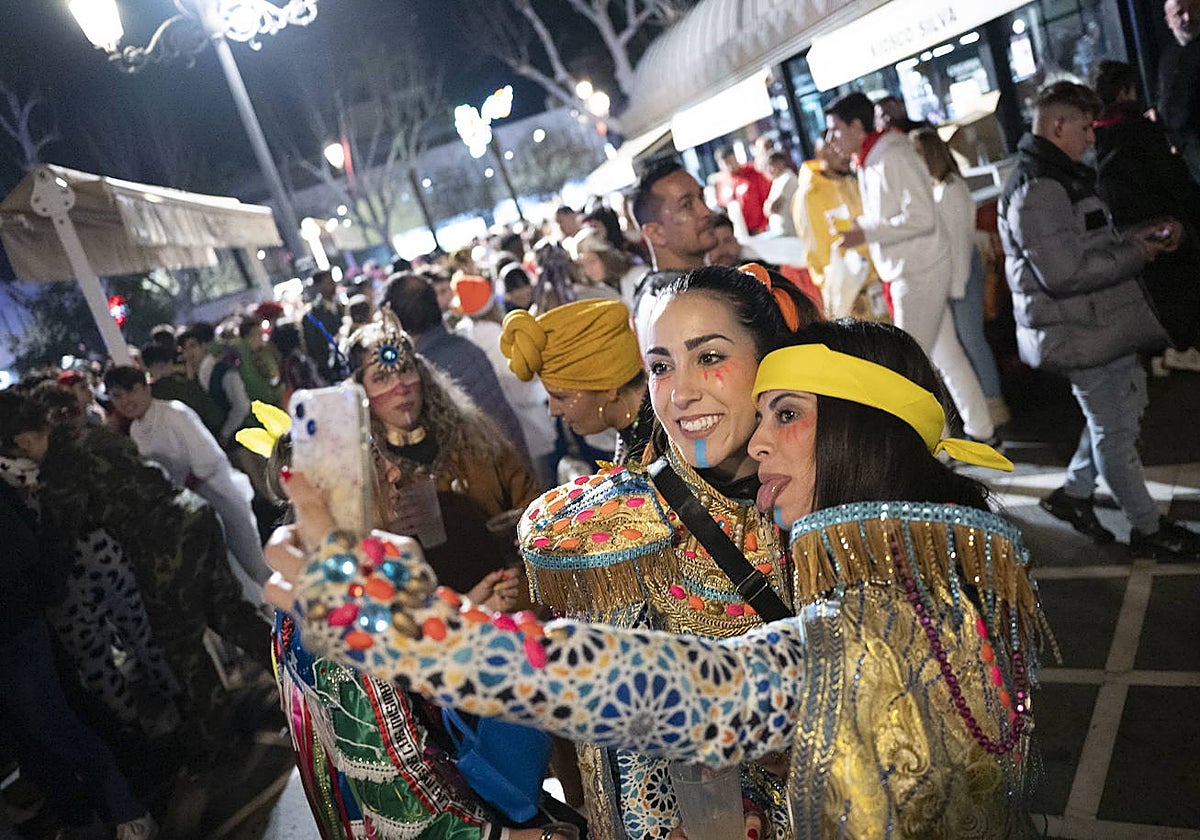 El carnaval visto de perfil