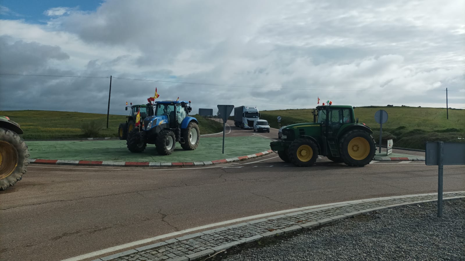 Protesta este viernes, sobre las once de la mañana, en la EX-346, en la glorieta de acceso a Quintana de la Serena. 