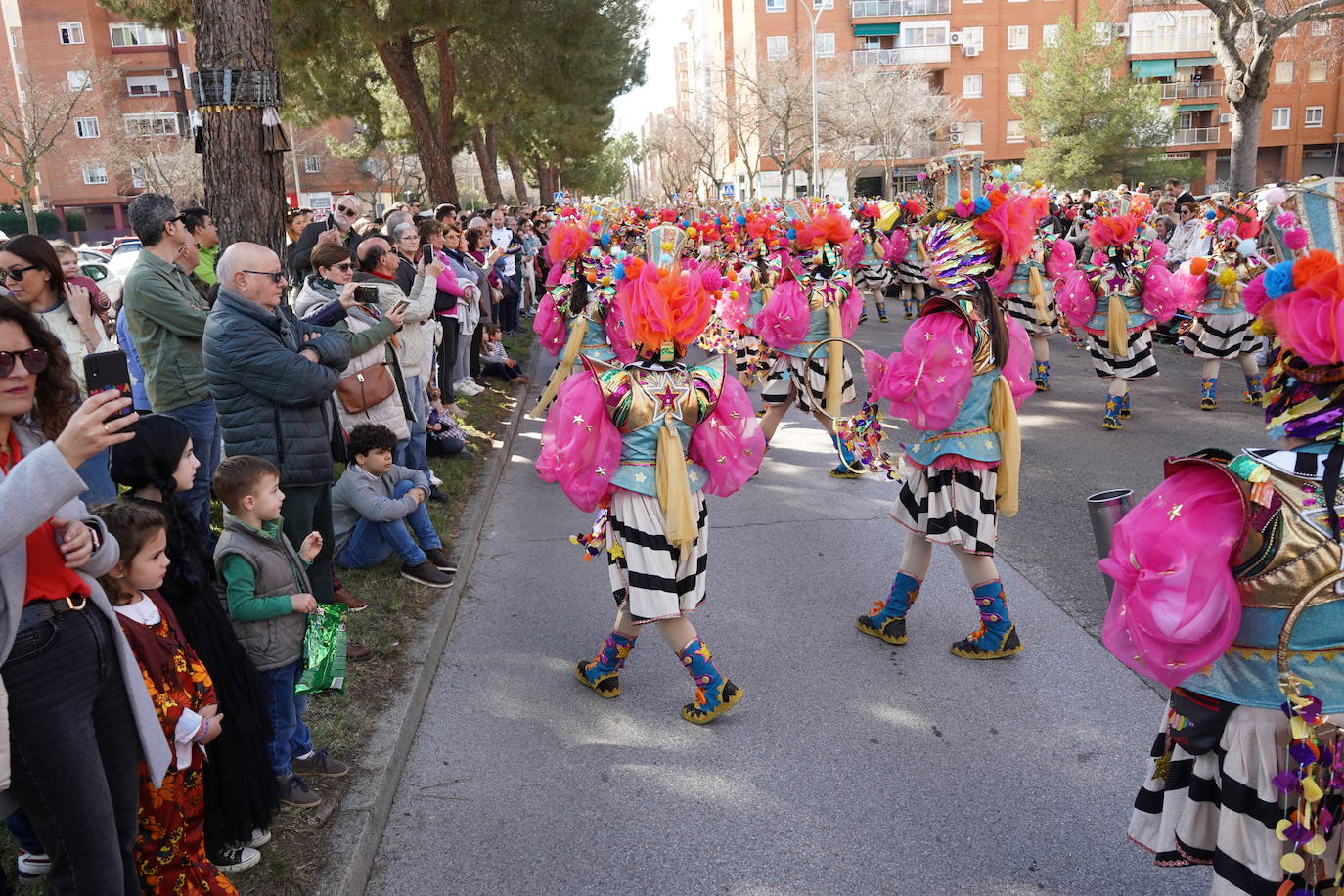 Las mejores imágenes del Desfile despedida del Carnaval de Badajoz 2024 (II)