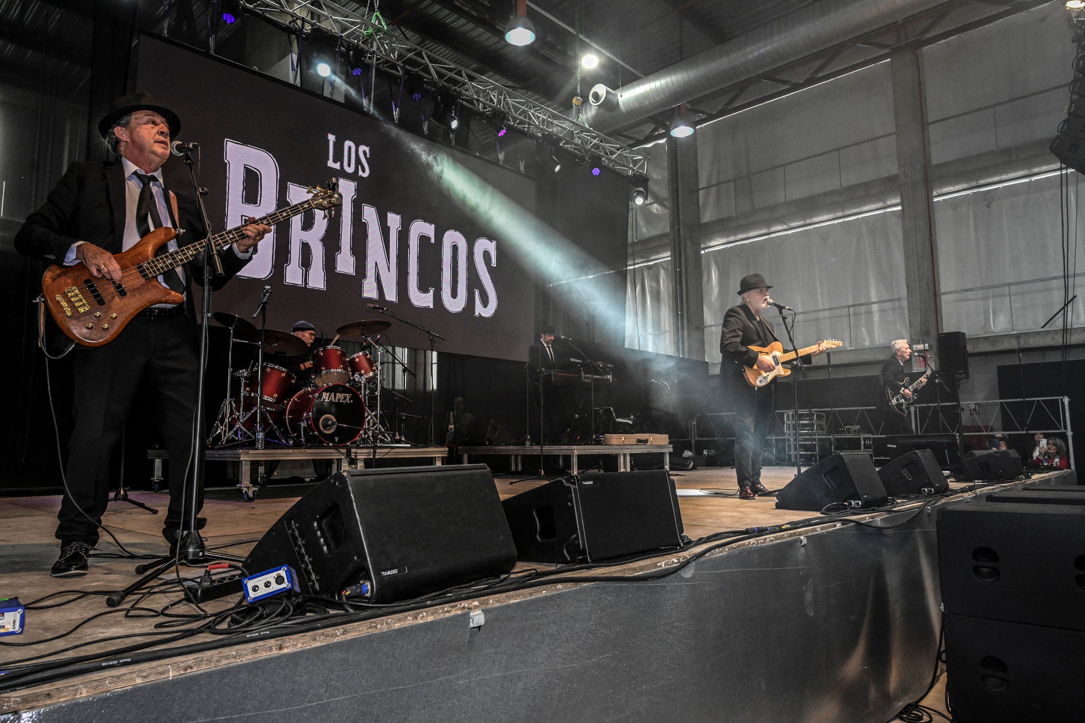 El concierto de Los Brincos en la Feria de los Mayores, en imágenes