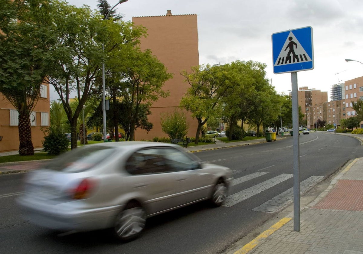 La avenida del Perú donde ha tenido lugar el atropello.