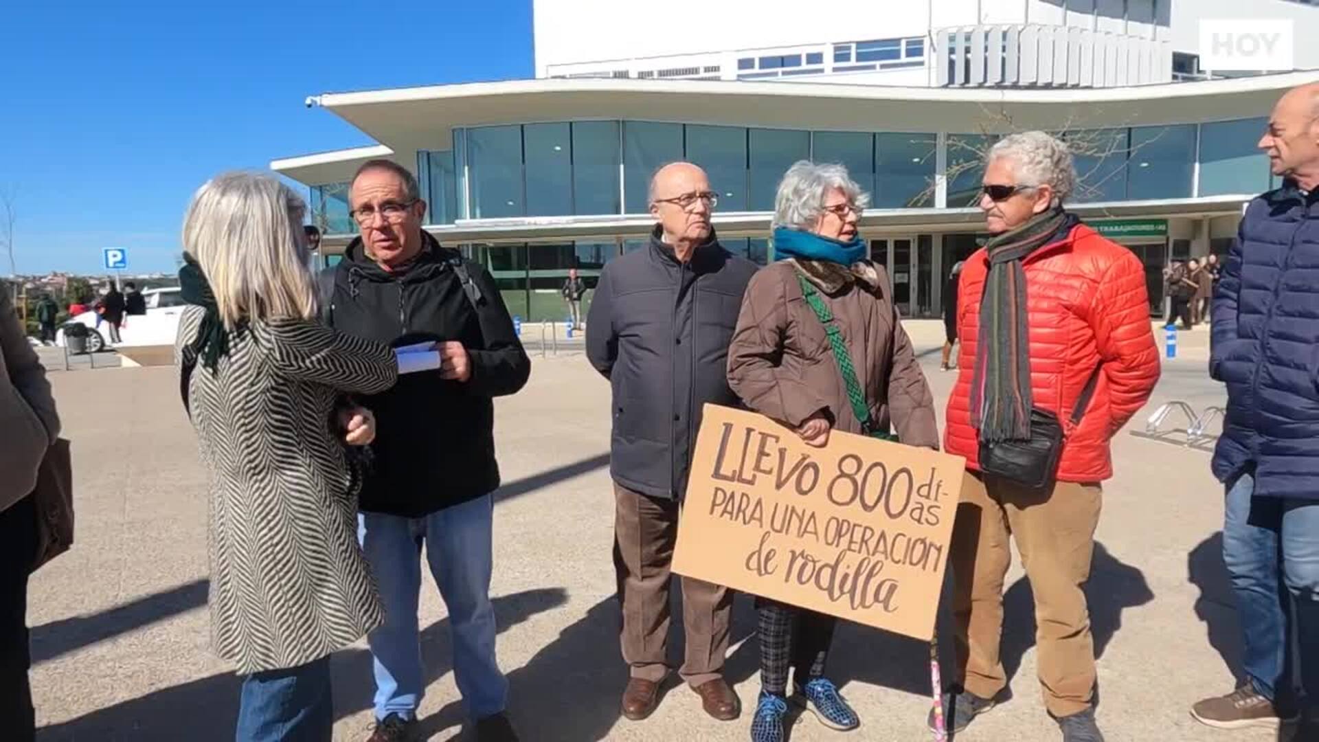 Luis Espada más de 900 días de espera para una operación quirúrgica