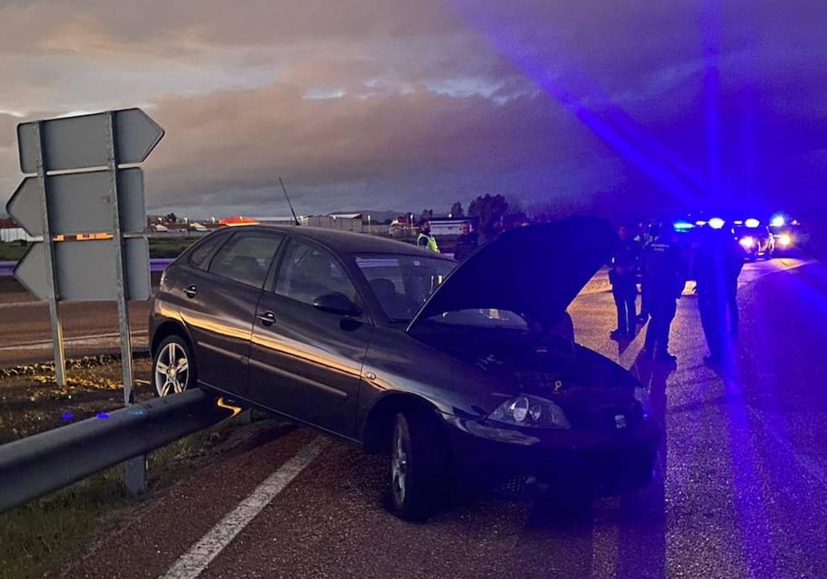 El conductor kamikaze detenido en Vivares carecía de carné y dio positivo en drogas