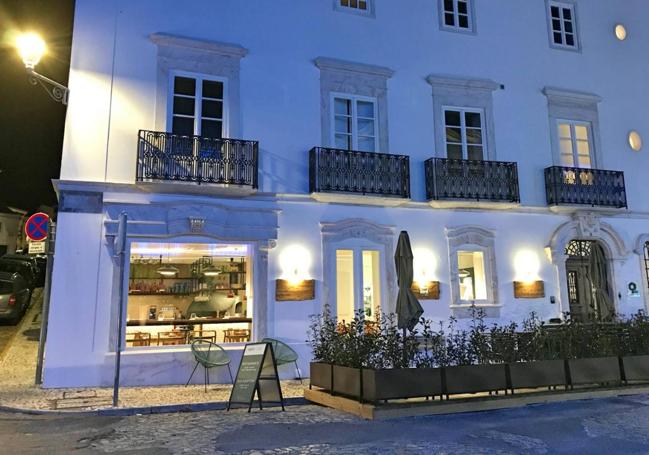 Fachada de 'Casa do Gadanha', en Estremoz.