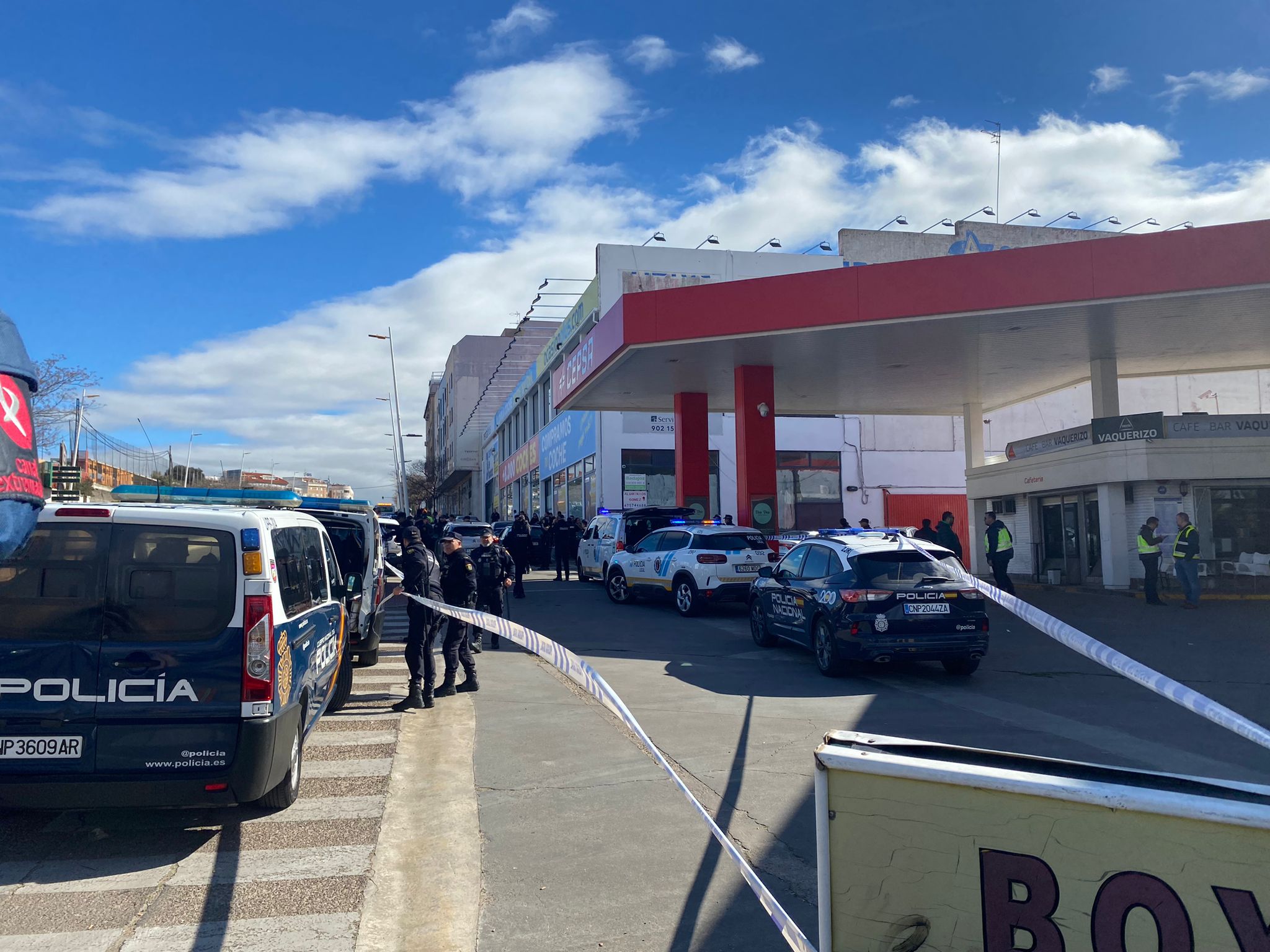 Matan de un disparo a un joven de 34 años en un tiroteo en un bar en Badajoz