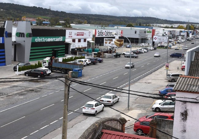 Polígono industrial de Plasencia.