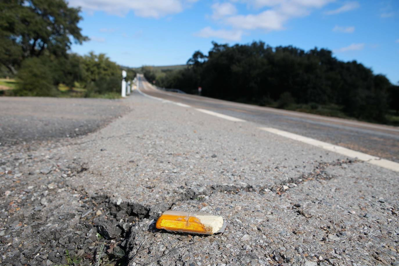 Estado de la carretera Badajoz-Cáceres