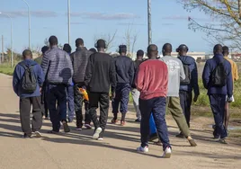 Grupo de jóvenes de Malí que se refugian en Mérida por la guerra de Al Qaeda en su país