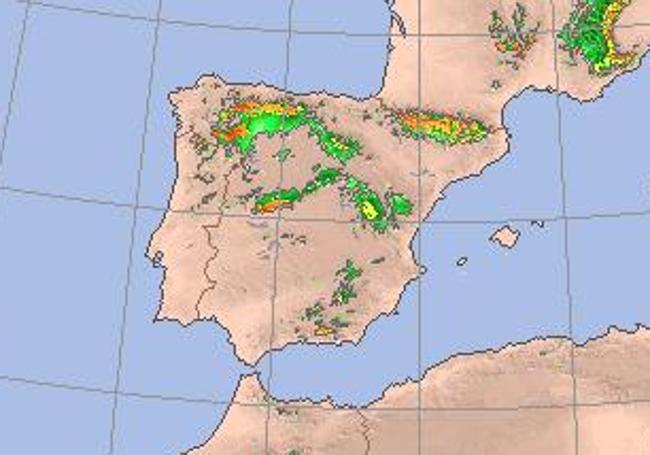 Modelos de predicción de la GFS.