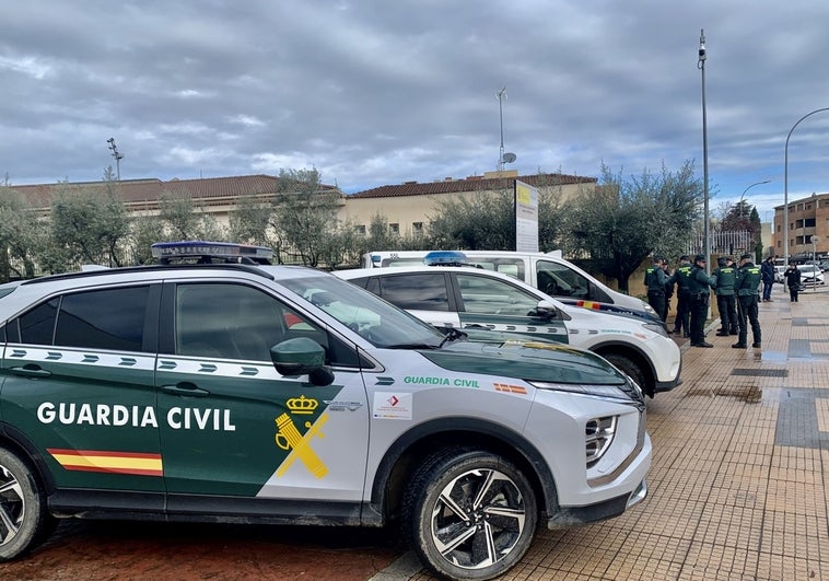 Dispositivo policial a las puertas del Palacio de Justicia.