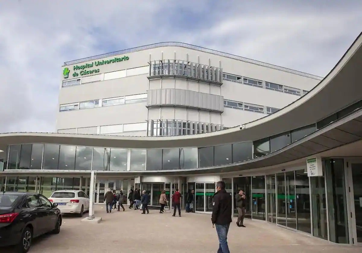 Hospital Universitario de Cáceres.