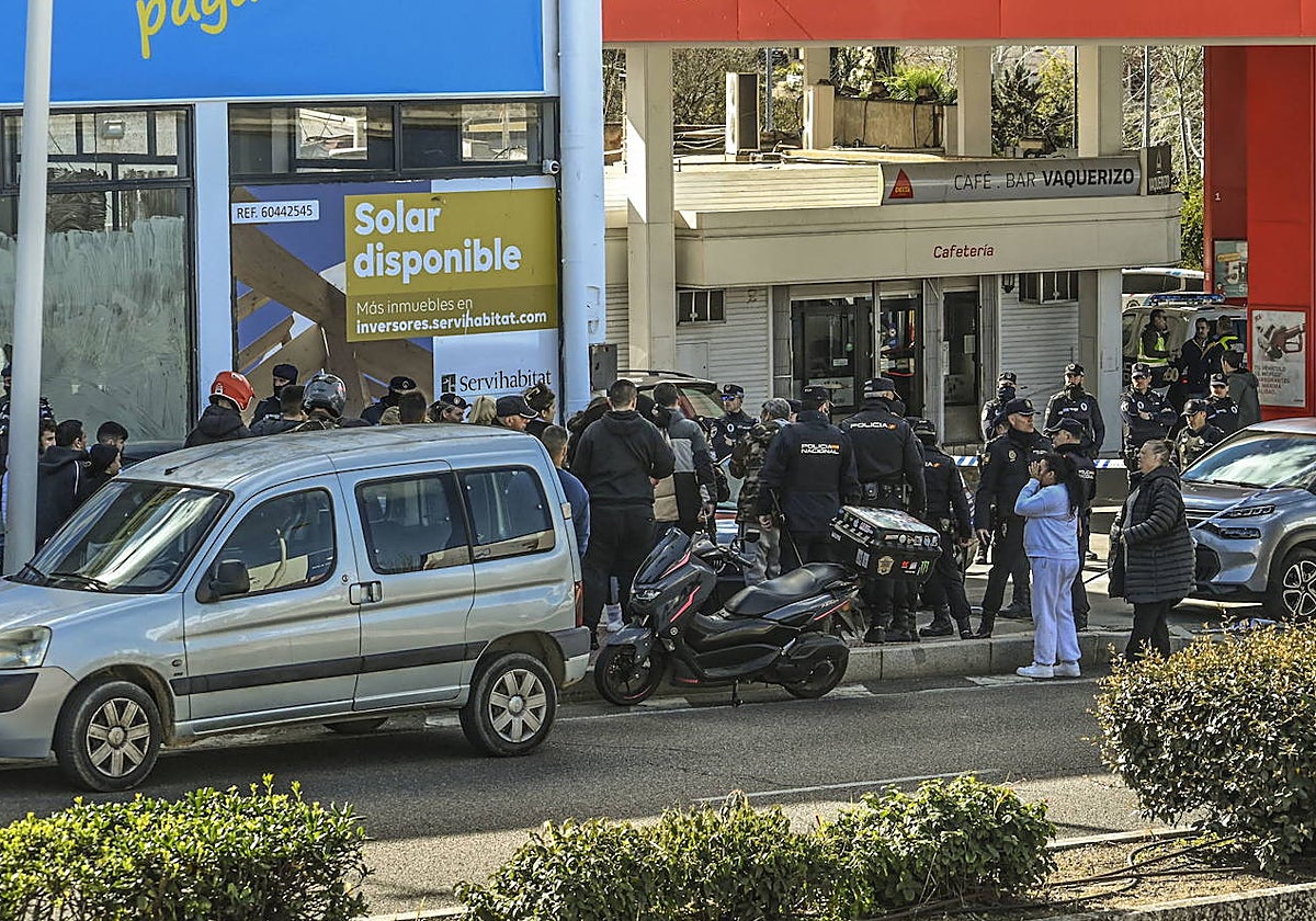 El bar Vaquerizo el día del crimen.