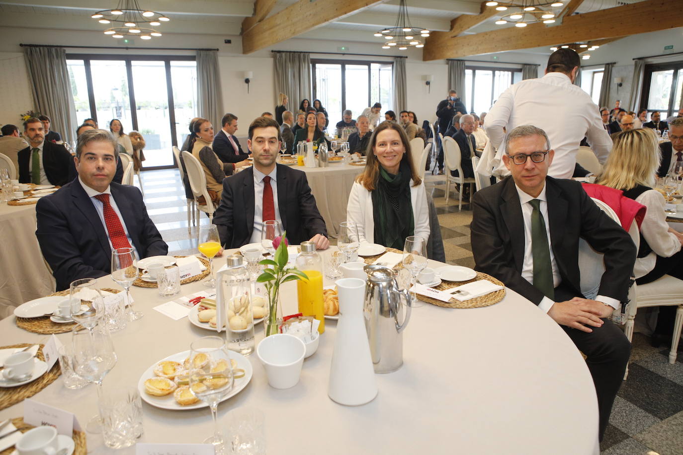 Pedro Arroyo, Fernando Palacios, Adela Barquero y Alberto Benito.