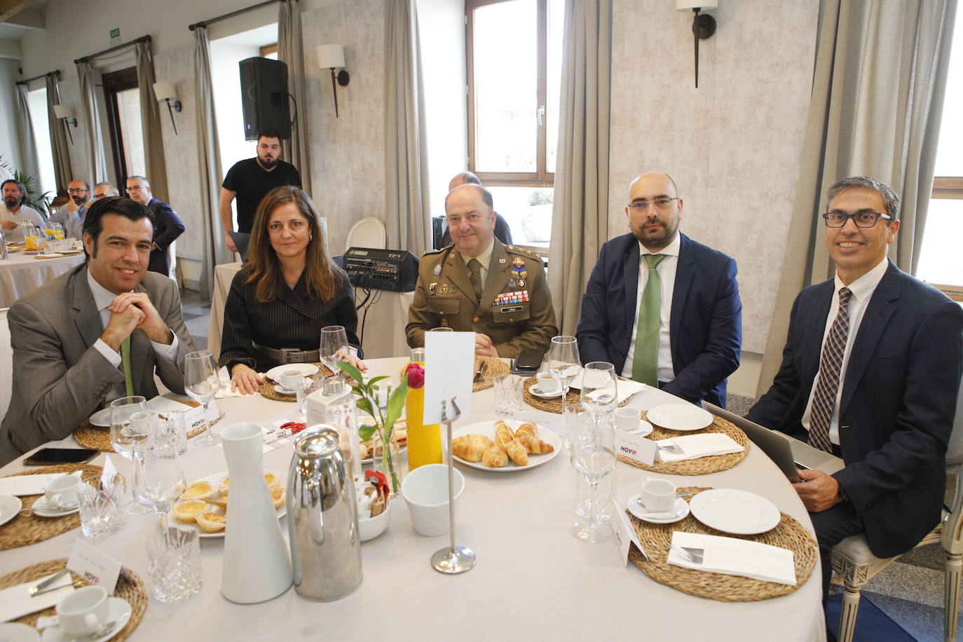 Borja Cañas, Carmen Touchard, Vicente Lunar Bravo, José Manuel Bellot y Raúl Valencia.