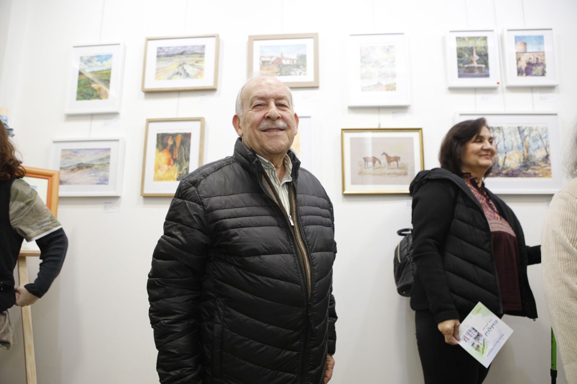 Manuel Malillos Rodríguez expone en 'La lente y el pincel' su muestra 'La acuarela, esa pasión'. 