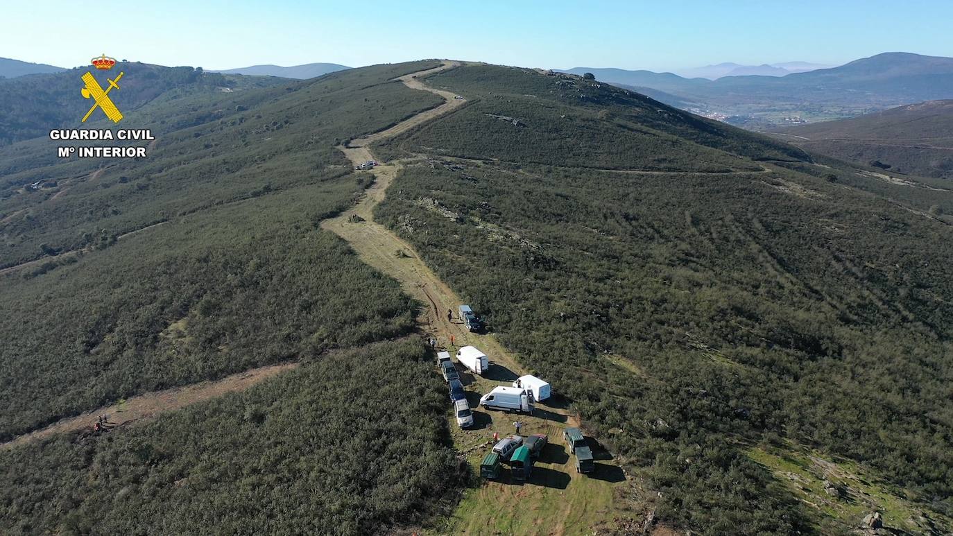 Foto tomada durante una montería.