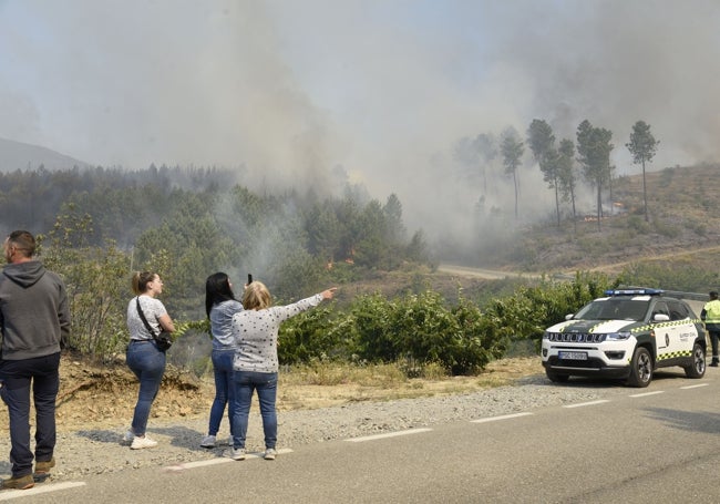 Cada vez son más habituales los incendios fuera de los meses de julio y agosto, como el que arrasó casi 11.000 hectáreas en Las Hurdes y Sierra de Gata en mayo del año pasado.