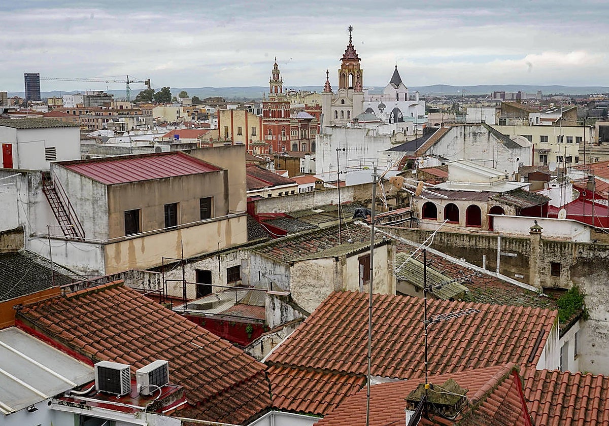 Vista de la ciudad desde el Casco Antiguo.