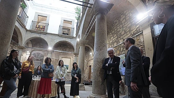La reforma de la plaza de Santiago de Cáceres comenzará por el entorno del hotel de Godoy