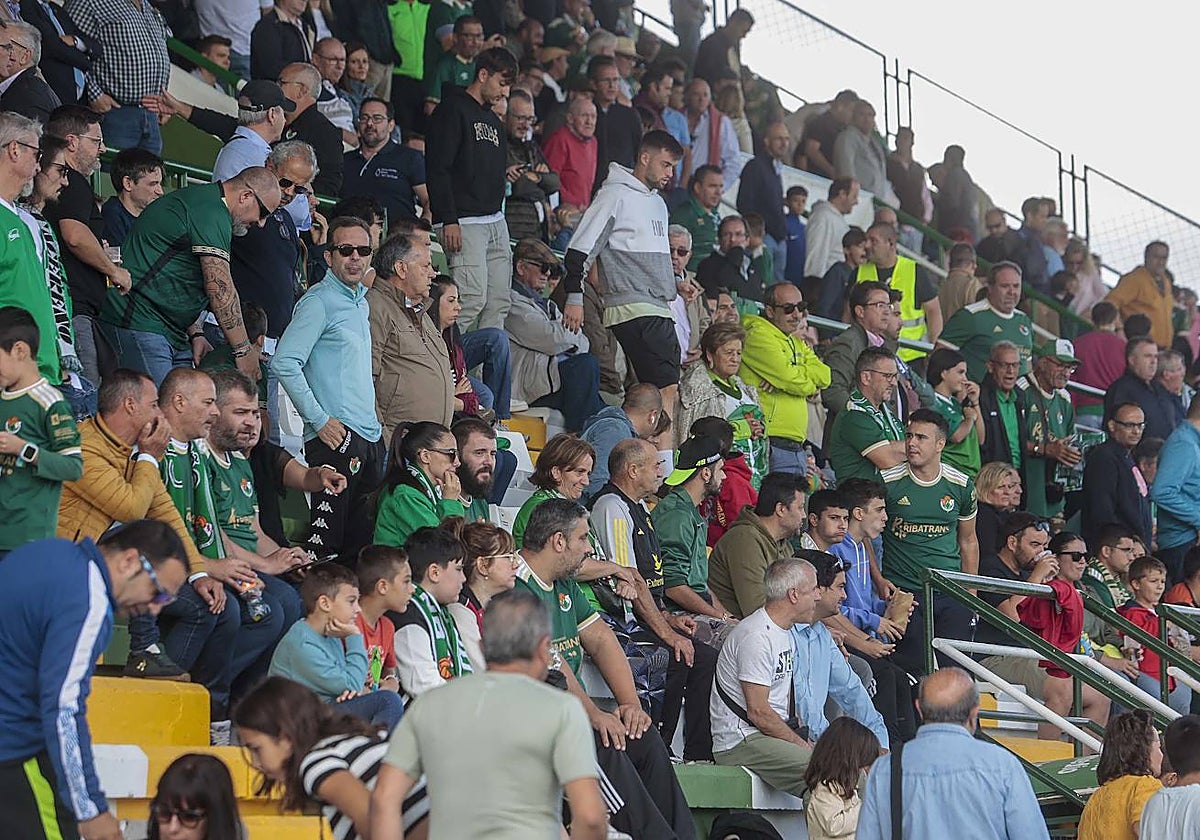 Grada del Príncipe Felipe en un partido de esta temporada.