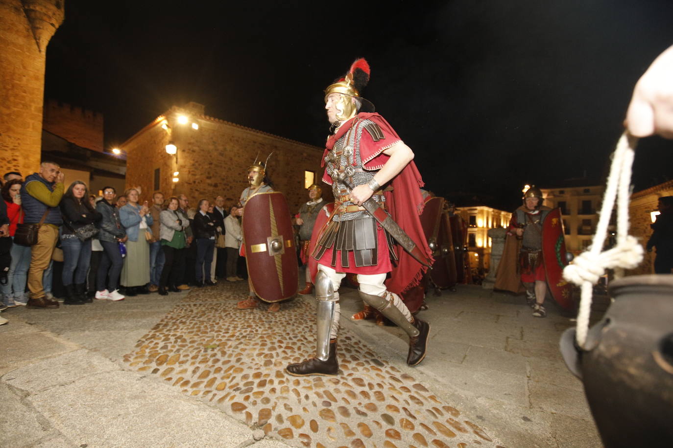 La representación de la Pasión Viviente en Cáceres, en imágenes