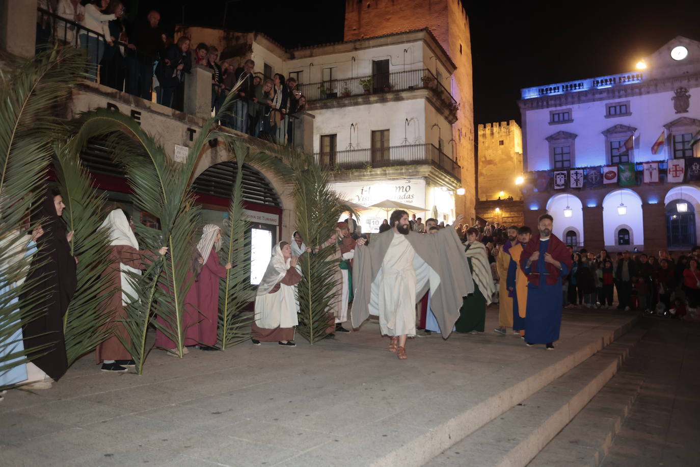 La representación de la Pasión Viviente en Cáceres, en imágenes